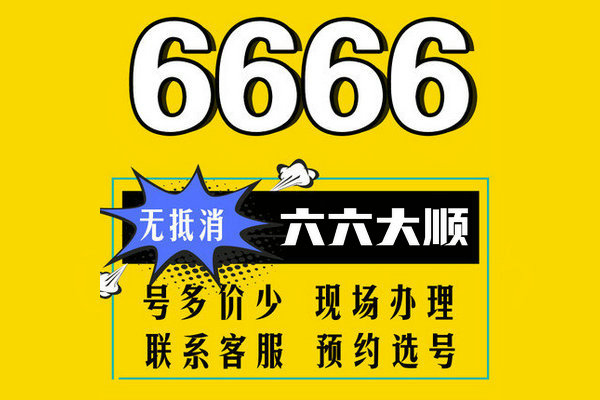 菏泽6666靓号